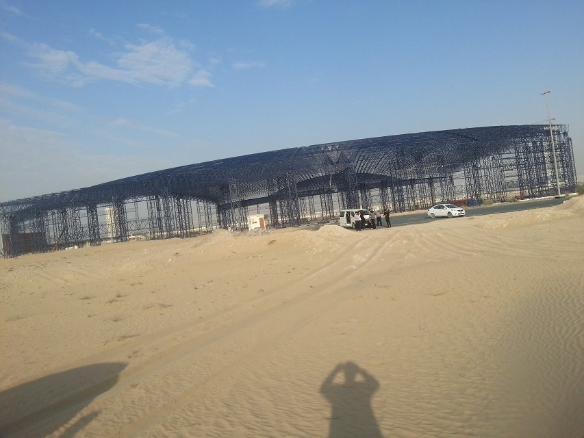 广水大型场馆网架工程