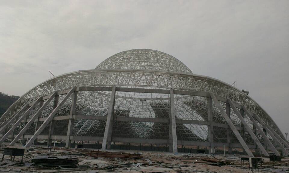 广水体育场馆网架工程